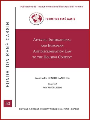 cover image of Applying International and European Anti-Discrimination Law to the Housing Context